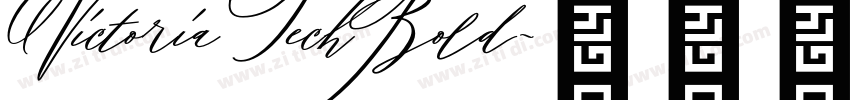 Victoria Tech Bold字体转换